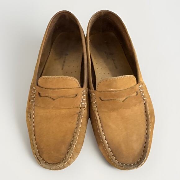 Mercanti Fiorentini Women's Size 7B Tan Leather Loafers Driving Moccasins - Picture 3 of 8